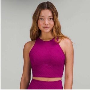 Lululemon Diamond Grid Swim Top *C/D Cup